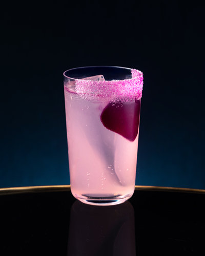 Beet Paloma cocktail